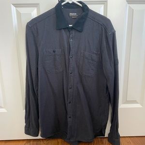 Barbour Charcoal Button-Up